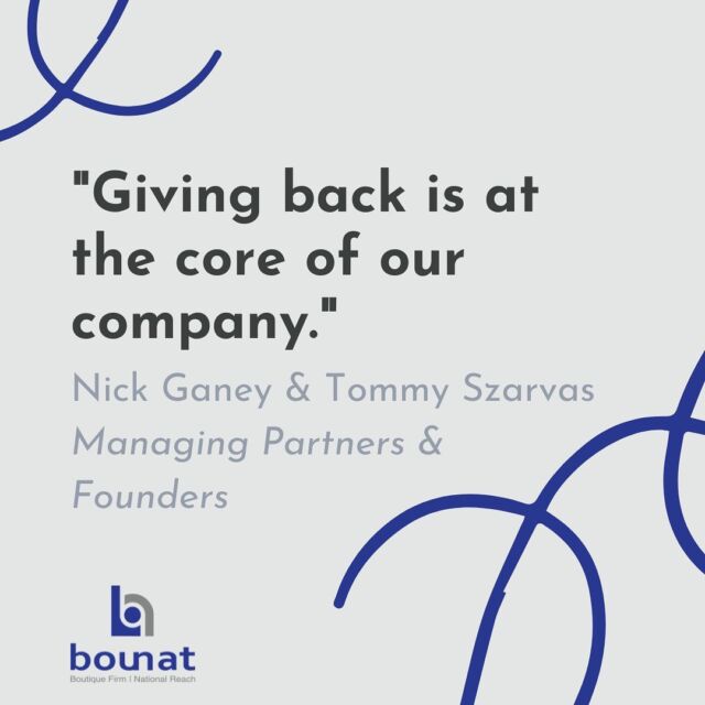 At Bounat, we support the important work being done by Toys for Tots, the Cystic Fibrosis Foundation, and the Children’s Dream Fund.

By giving back, it enriches our lives, giving us the opportunity to connect with our communities, people, and ideas to positively impact the lives of others.

#tampa #tampacre #givingback #toysfortots #giveback #localcharity #charityofchoice #supportlocal #tampacharity #commercialrealestate #cre #floridacre #ccim #sior #icsc #fgcar #naiop #florida #floridarealestate #tampa #tamparealestate #childrensdreamfund #cysticfibrosisfoundation