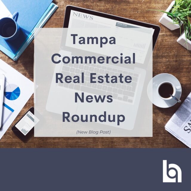 We’ve compiled some of the commercial real estate news highlights and attention-grabbing headlines around Tampa in order to shine a light on the current state of the Central Florida real estate market.

Click the link in our bio to read our latest post.

#industrial #commercialrealestate #tamparealestate #tampa #sales #creref #ccim #sior #icsc #fgcar #naiop #realtorsofinstagram #loverealestate #realtortips #realtoring #realestategrind #realestateinvesting #realestateinvestor  #commercialproperty #commercialbroker #commercialinvestment #CREmarketing #tampacre #floridacre #floridacommercialrealestate #blogpost