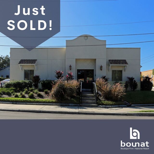 Bounat is excited to announce the sale of this office space on 217 N Lois Ave in Tampa, FL.

This premier stand alone office is situated on a 0.19 acre lot with a beautifully renovated 2,345 SF building. It is located in affluent South Tampa.

Sold: $1,200,000

#bounat #boutiquenational #creref #investment #realestate #cre #commercialrealestate #realestateagent #realestateinvestor #nnn #justsold #realestatelife #tgif #milliondollarlisting #realestatebroker #success #retailrealestate #1031 #tamparealestate #icsc #realestateagents #referral #ccim #realty #cashflow  #realestateexpert #property #entrepreneur #tampacre #tampacommercialrealestate