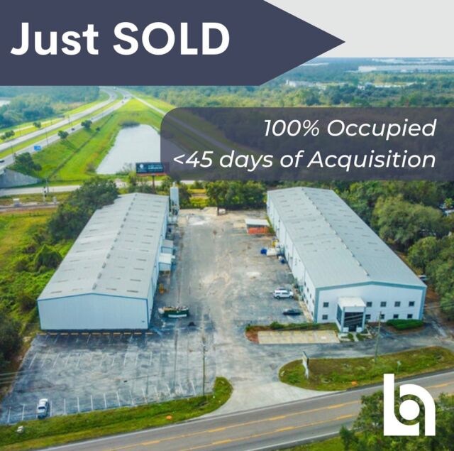 Bounat is excited to announce the closing of this off-market transaction located in Lakeland, FL. 

Congratulations to Bounat brokers @real_estate_rob_cre and @mike__farley on representing both the Buyer and Seller for the sale and acquisition! 

Highlights include:
- Size: 70,912 SF total 
- Purchase Price: $5,800,000
- Purchase Price PSF: $82 PSF
- Full grade level park
- Strong frontage and visibility from New Tampa Highway and the Polk Parkway
- Great accessibility to Central Florida with statewide distribution capabilities
- Polk Parkway Industrial Center reached 100% occupancy within 45 days from acquisition 

Robbie and Mike were also able to secure a relocation/ expansion space for the Seller to remain in Lakeland on a new long term lease. The new space is at a class A building nearby and best suited for their long term needs and growth. 

Interested in Buying, Selling, or Leasing? Contact Bounat today!

#investment #realestate #cre #commercialrealestate #realestateagent #realestateinvestor #nnn #justleased #realestatelife #realestatebroker #success #retailrealestate #1031 #tamparealestate #icsc #realestateagents #referral #ccim #realty #cashflow #realestateexpert #property #entrepreneur #justsold #tampacre #floridacre