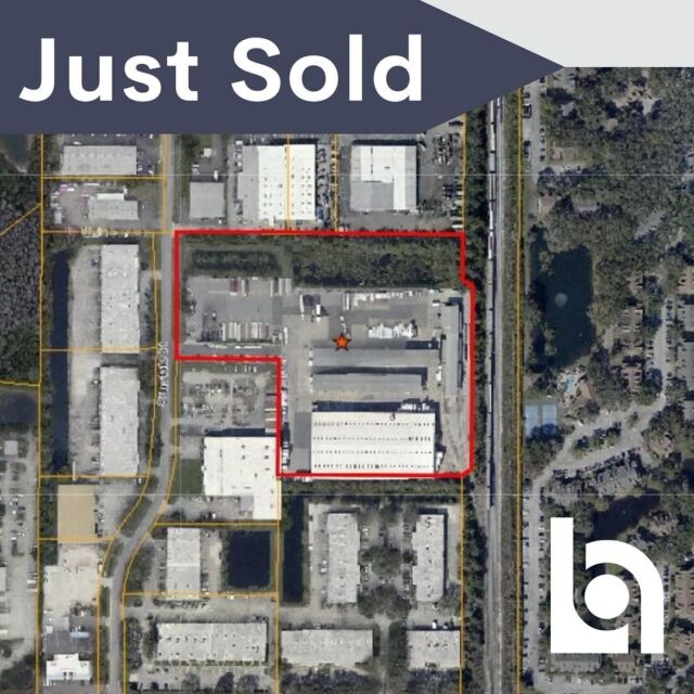 Bounat is pleased to annouce the sale of this 62,000 free-standing warehouse located at 8423 Sunstate St in Tampa, FL. This site was previously owned by Home Depot as one of their primary distribution centers in the coveted Airport Submarket.

Highlights include:
✅ Price: $11,500,000
✅ Size: 62,442 Sq Ft / 10.38 AC Lot
✅ Buyer Broker: Mike Farley and Bobby Sampson with Boutique National
✅ Seller Broker: CBRE Atlanta

Interested in Buying, Selling, or Leasing? Contact Bounat today!

#investment #realestate #cre #commercialrealestate #realestateagent #realestateinvestor #nnn #justsold #realestatelife #realestatebroker #success #retailrealestate #1031 #tamparealestate #icsc #realestateagents #referral #ccim #realty #cashflow #realestateexpert #property #entrepreneur #naioptampabay #industrialrealestate #tampacommercialrealestate #floridacommercialrealestate #tampacre